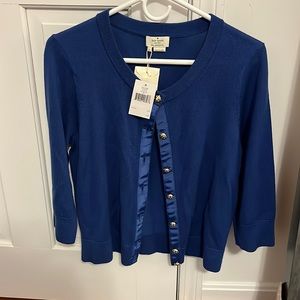 Kate Spade Blue Cardigan